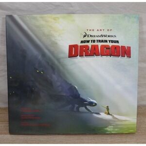 The Art Of How To Train Your Dragon DreamWorks Collectible Hardcover Dustcover